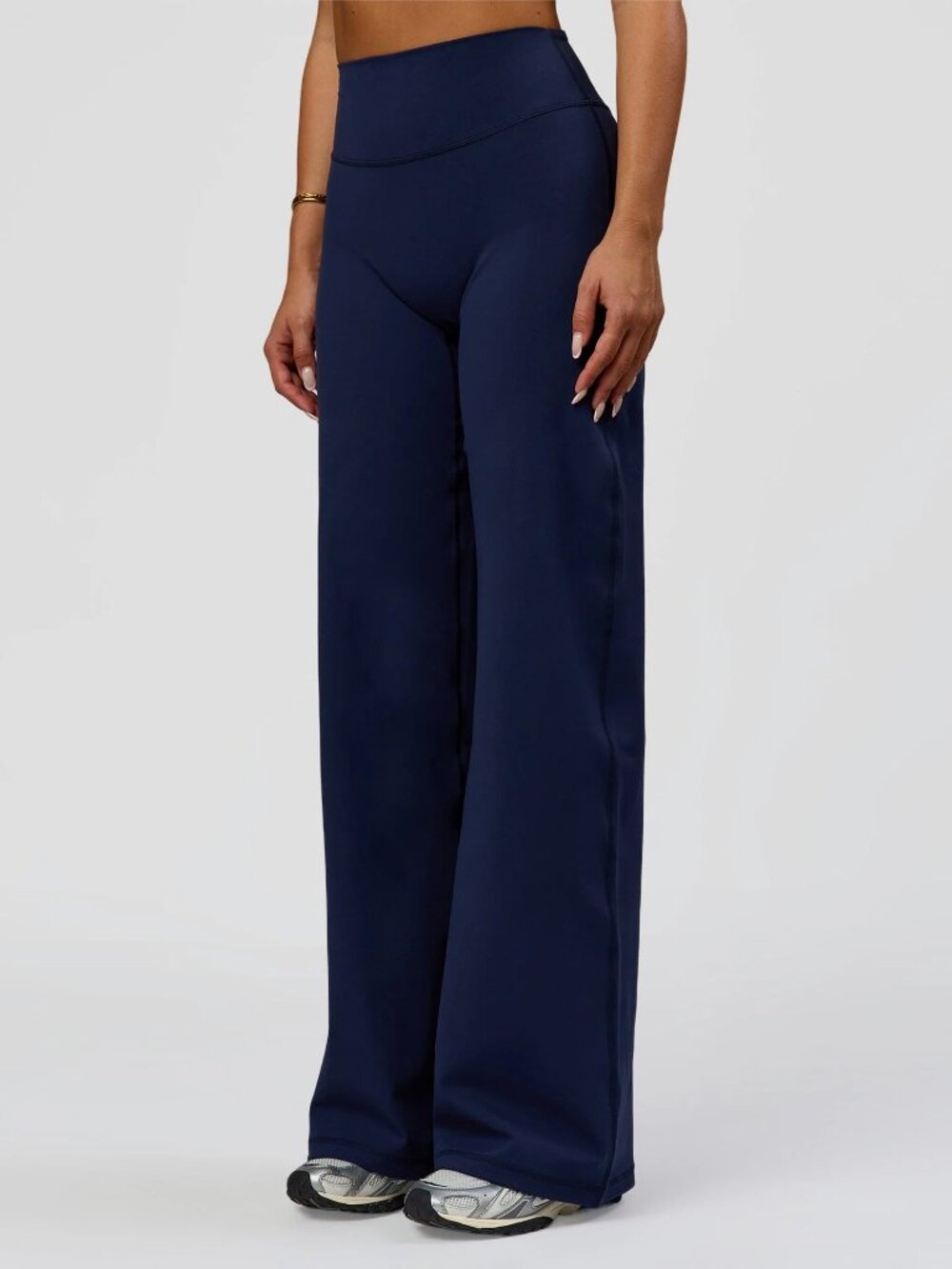 LSKD Fusion V-Contour High-Rise Pant in Future Navy, Size X-Small - Picture 4 of 12